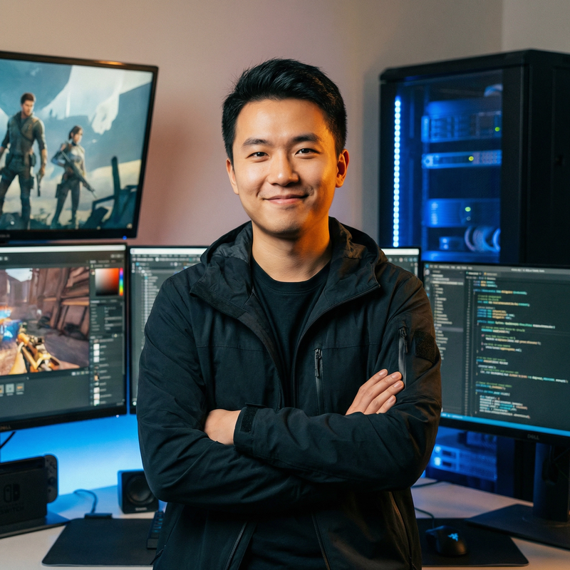 蜜芽游戏解说导演陈锐